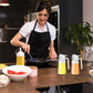 2-in-1 Glass Oil Spray Bottle – For Cooking & Air Fryer