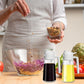 2-in-1 Glass Oil Spray Bottle – For Cooking & Air Fryer