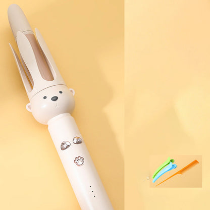 💁‍♀️ Perfect Curls, Zero Burns – Auto Curling Wand with Anti-Scald Tech!