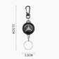 🔑 BUY 1 GET 1 FREE! 🌀 Heavy-Duty Retractable Keychain – Durable Cable, Compact Design & Secure Key & Card Holder 💳