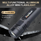 💡 Lipstick-Sized LED Flashlight | 3 Modes & Aircraft Aluminum | Christmas Sale 50% OFF | Perfect Pocket Emergency Light for Outdoor Adventures 🎁🔦