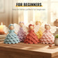 🎁 Christmas Sale 40% off 🎅DIY Crochet Angel Ornament Kit for Beginners