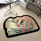 Money Stack Print Non-Slip Floor Mat