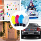 🔥Christams Hot Sale 49% OFF🔥Reflective Light Bulb Magnet Decoration Set