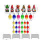 🔥Christams Hot Sale 49% OFF🔥Reflective Light Bulb Magnet Decoration Set