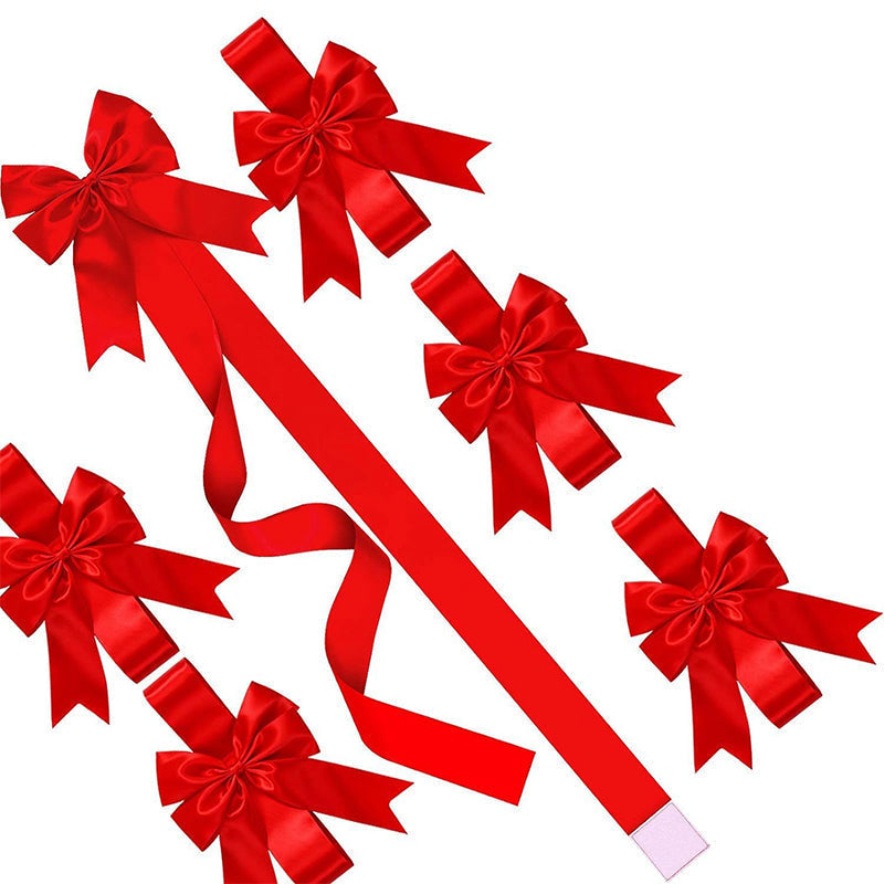 Spp Ribbon Large Christmas Cabinet Door Ribbon Bow – lilingg