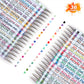 🎄 50% OFF! ✨ MULTI-COLOR GEL PEN SET - 12 Vibrant Colors for Writing & Drawing, Smooth Ink Flow, Perfect for School, Office, and Art Projects 🎁🖊️