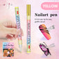 🎁 12-Color Professional Nail Art Pen Set – Ultra-Precise 0.7 mm Tip & Quick Drying ✨💅