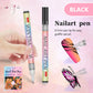 🎁 12-Color Professional Nail Art Pen Set – Ultra-Precise 0.7 mm Tip & Quick Drying ✨💅