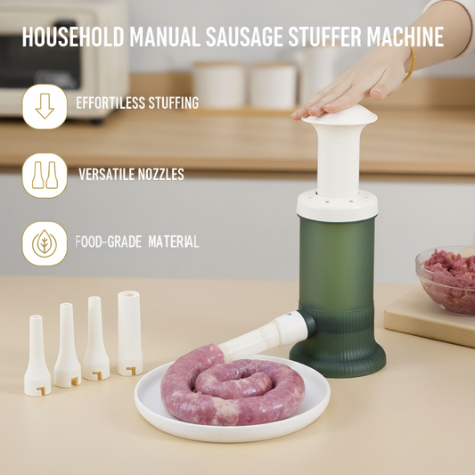 🔥Hot Sale Deals-📢📢46% Off!!!🌭Household Manual Sausage Stuffer Machine