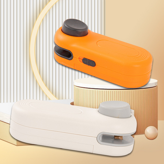 🌟 Cordless Mini Bag Sealer with Magnet | Christmas SALE 50% OFF | Rechargeable Portable Food Saver for Kitchen & Travel | Perfect Space-Saving Gift 🎄✨