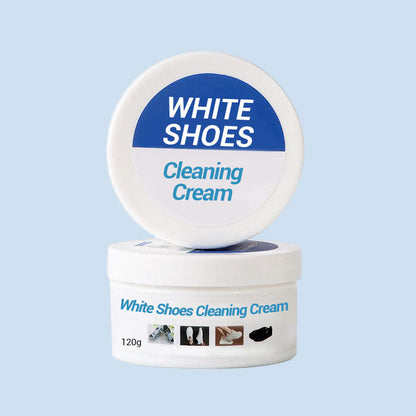 👟 White Shoes Cleaning Cream Kit | Christmas SALE 52% OFF | Stain Remover & Restorer for Sneakers, Leather & Canvas | Ultimate Shoe Care Gift Set 🎄✨