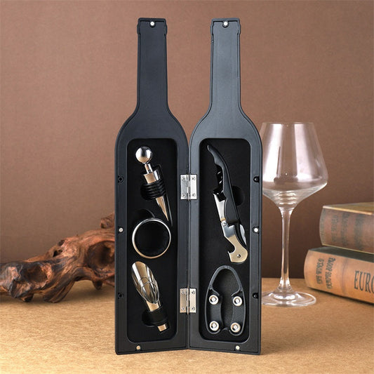 🍷 Deluxe Wine Opener Gift Set | LIMITED-TIME 52% OFF | 500g+ Premium Kit with Accessories | Perfect Heavyweight Gift for Wine Lovers & Connoisseurs 🎄✨
