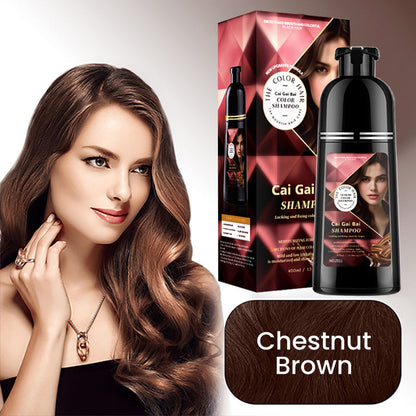 Herbal Extract Instant Hair Color Shampoo