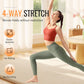 🧘‍♀️💨 Quick-Dry High-Stretch Yoga Leggings 👌🔥 Non-Slip Waistband, 4-Way Stretch, Breathable Fit for Studio to Street. Sweat-Wicking & Ultra-Comfy.