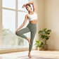 🧘‍♀️💨 Quick-Dry High-Stretch Yoga Leggings 👌🔥 Non-Slip Waistband, 4-Way Stretch, Breathable Fit for Studio to Street. Sweat-Wicking & Ultra-Comfy.