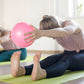 🤸‍♀️ 50% OFF! ⚽ 9-Inch Pilates Ball – Non-Bursting, with pump, ideal for fitness 📦💪