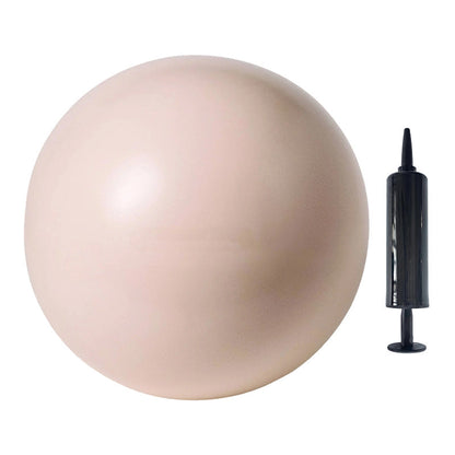 🤸‍♀️ 50% OFF! ⚽ 9-Inch Pilates Ball – Non-Bursting, with pump, ideal for fitness 📦💪