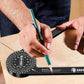 2-in-1 Precision Miter Angle Finder – No-Math Protractor for Crown Molding, Baseboards & Trim
