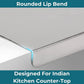 304 Stainless Steel Cutting Board – double-sided, hygienic, moisture-resistant & easy to clean. Say goodbye to stains & odors!