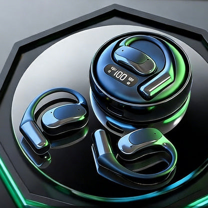 ⏳ 7-day countdown! 🎧 Open-ear headphones – 72h battery, secure fit for workouts & commutes ✨