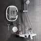 Fogless Shaving Mirror with Organizer Shelf