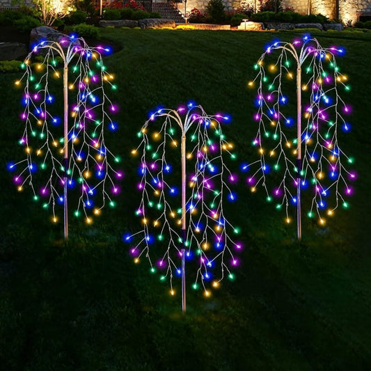 ☀️ 50% OFF 🌙 | Solar Garden Lights – 100/200 LEDs and IP55 Waterproof