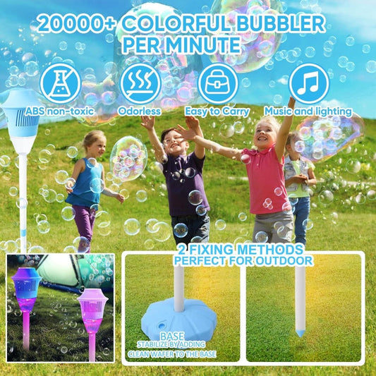 Super popular this year - Bubble machine street lamp