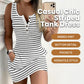 📢📢50% OFF !! ⏰Women's Striped Bodycon Tank Dress