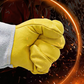 Heavy-Duty Cowhide Leather Welding Gloves