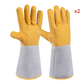 Heavy-Duty Cowhide Leather Welding Gloves