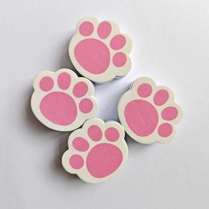 Cat Paw Sponge Mirror Wiper (4 pieces)