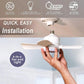 40W LED Ceiling Fan Light – 52cm Ultra-Quiet with Remote