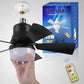40W LED Ceiling Fan Light – 52cm Ultra-Quiet with Remote
