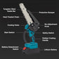Cordless Mini Chainsaw with 2 Batteries
