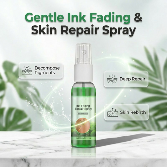 Gentle ink removal & skin repair spray