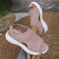 🏝️👡Women's Breathable Knit Platform Sandals🎁