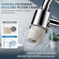 Rotatable Faucet Extender with Micron Filter