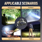Multi-Color Zoom Sensor Headlamp
