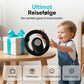 Baby steering wheel for stroller with attachment strap