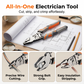 LOZLIN 55-Steel Self-Locking Anti-Skid Ratchet Pliers with Lock Mechanism - Heavy Duty Wire Cutters, Industrial Pliers & Pincers, Hands-Free Grip DIY Tools for Automotive, Plumbing Projects,toolupgrade