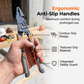 LOZLIN 55-Steel Self-Locking Anti-Skid Ratchet Pliers with Lock Mechanism - Heavy Duty Wire Cutters, Industrial Pliers & Pincers, Hands-Free Grip DIY Tools for Automotive, Plumbing Projects,toolupgrade