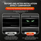 Solar-Powered LED Car Safety Light