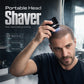 🥳2026 HOT SALE💪 50% OFF! Men‘s Electric Head Shaver – Stainless steel blades, ergonomic self‑haircut design. 6hr battery, compact & portable. DIY buzz cut at home! ⚡✨