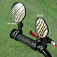 360° Rotating Rearview Mirror – Clear view behind, no more neck twisting. Fits bikes, e‑bikes & motorcycles. Tool‑free silicone strap!