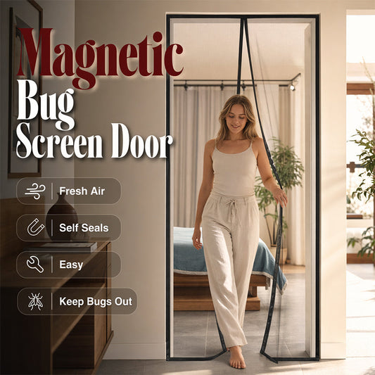 Hands-Free Magnetic Screen Door