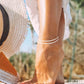 Dainty Layered Waterproof Anklet
