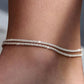 Dainty Layered Waterproof Anklet