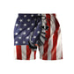 Men's Patriotic Printed Swim Trunks