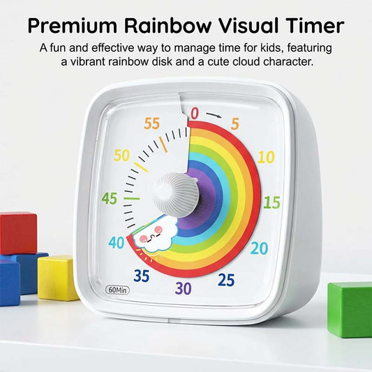 Silent Cartoon Countdown Timer for Students